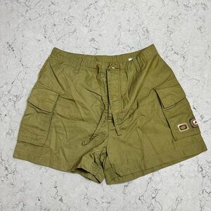 Vintage Y2K Reebok Green Women's Junior’s Board Shorts Size M/L One of a Kind